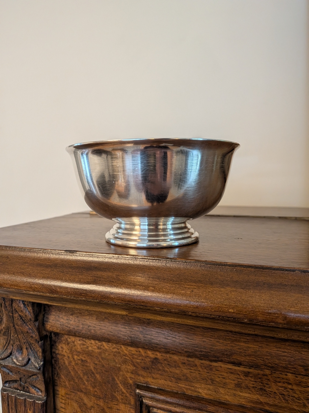 Gorham Silverplate Revere Bowl Classic Decor Accent Vintage
